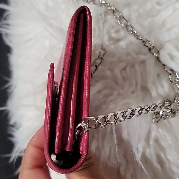 Cartier Bubble Gum Pink long Bifold wallet with silver hardwear - Picture 5 of 15